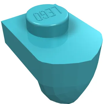 Plate Special 1 x 1 with Vertical Tooth