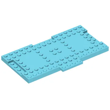 Plate Special 9 x 16 x 2/3 with 1 x 4 Recessed