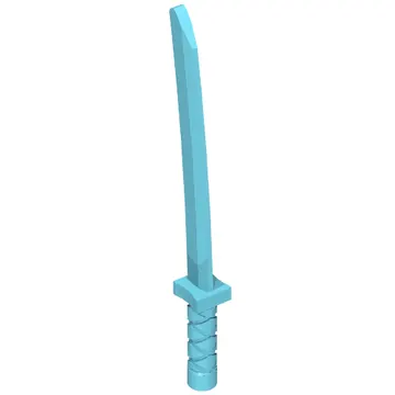 Weapon Sword / Katana / Shamshir with Capped Pommel [Square Guard]