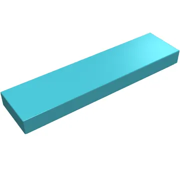 Tile 1 x 4 with Groove