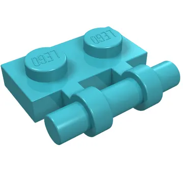 Plate Special 1 x 2 Side Handle [Free Ends]
