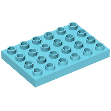 Duplo Plate 4 x 6