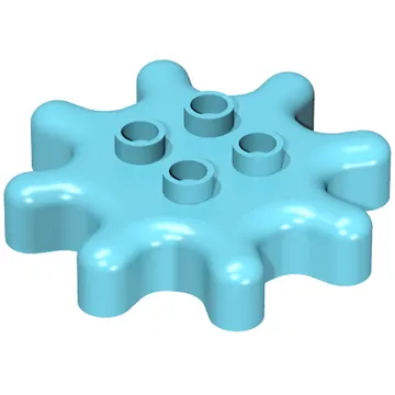 Duplo Gear 4 x 4 - 8 Tooth