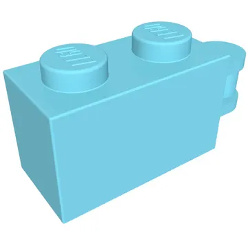 Brick Special 1 x 2 with Vertical Closed Handle on Edge