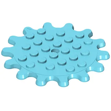 Plate Special 6 x 6 Splat Gear, 14 Teeth