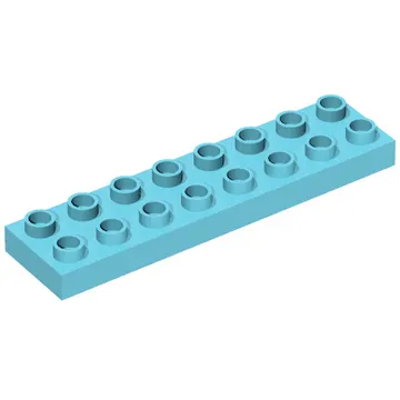 Duplo Plate 2 x 8