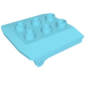 Duplo Backhoe / Train Cabin Roof