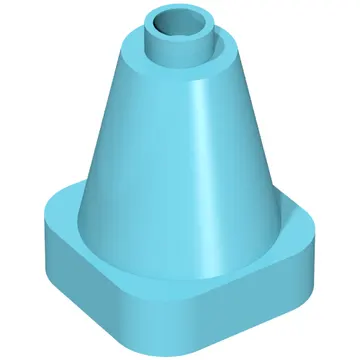 Duplo Cone 2 x 2 Square Base