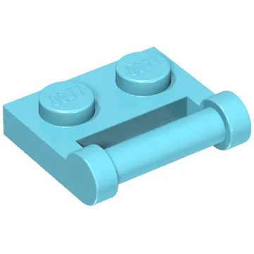 Plate Special 1 x 2 [Side Handle Closed Ends]
