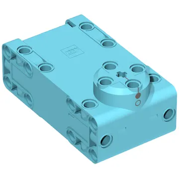 Motor, Large Angular, SPIKE, White Housing, White Wire