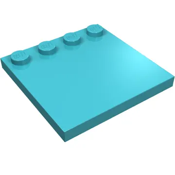 Plate Special 4 x 4 with Studs on One Edge [Plain]