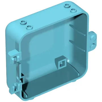 Pod, Square 3 x 8 x 6 2/3 [Female]