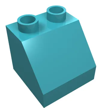 Duplo Brick 2 x 2 Slope 45°