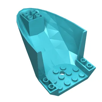 Aircraft Fuselage Curved Aft Section 6 x 10 Bottom