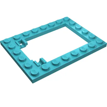 Plate Special 6 x 8 Trap Door Frame Horizontal [Long Pin Holders]