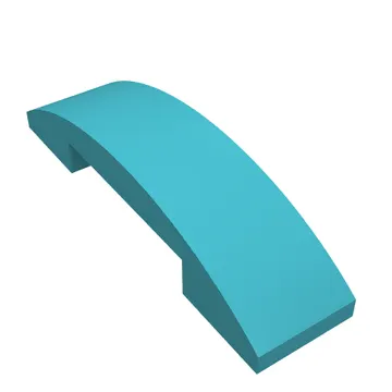 Brick Curved 4 x 1 Double with No Studs
