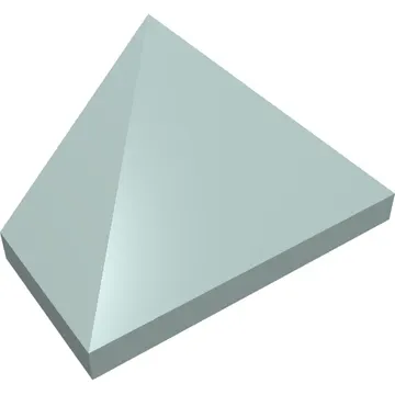 Brick Sloped 45° 2 x 1 Triple with Inside Stud Holder