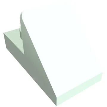 Brick Sloped 45° 2 x 1 with 2/3 Cutout [New Version]