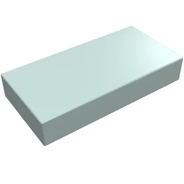Tile 1 x 2 with Groove