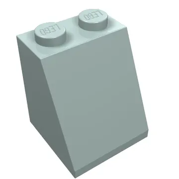 Brick Sloped 65° 2 x 2 x 2 with Bottom Tube
