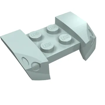 Mudguard 2 x 4 with Molded Headlights