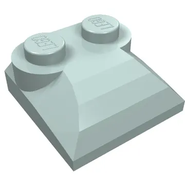 Brick Curved 2 x 2 x 2/3 Two Studs and Curved Slope End