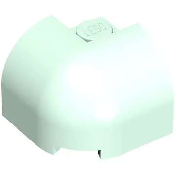 Brick Round, Curved 2 x 2 x 1 1/3, Corner