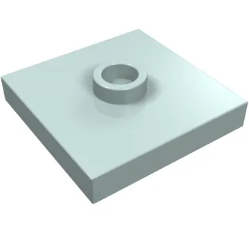Plate Special 2 x 2 with Groove and Center Stud (Jumper)