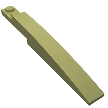Brick Curved 10 x 1 [Symmetric Inside Ridges]