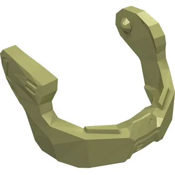 Headwear Accessory Visor / Chin Guard (Resistance Trooper)