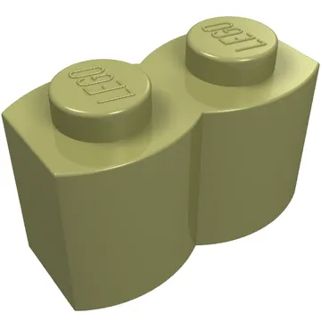 Brick Special 1 x 2 Palisade [aka Log]