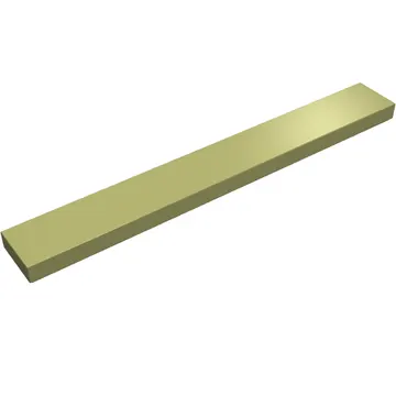 Tile 1 x 8 with Groove