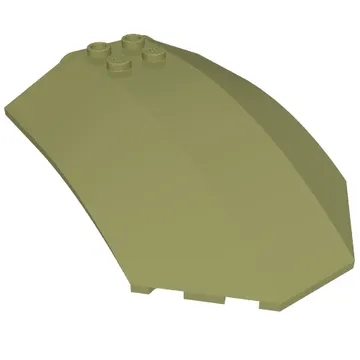 Windscreen 8 x 6 x 2 Curved
