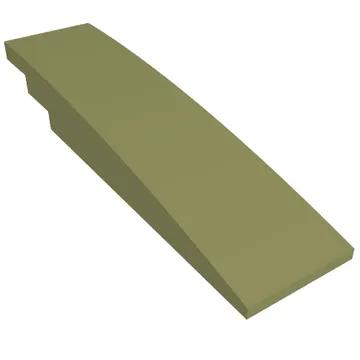 Brick Curved 8 x 2 No Studs