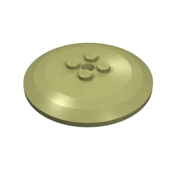 Dish 6 x 6 Inverted (Radar) with Solid Studs