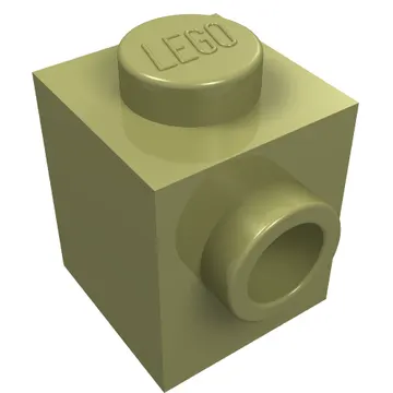 Brick Special 1 x 1 with Stud on 1 Side