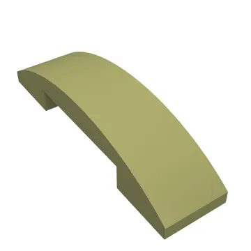 Brick Curved 4 x 1 Double with No Studs