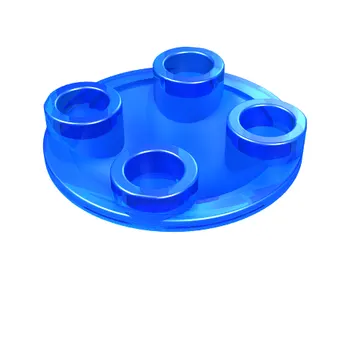 Plate Round 2 x 2 with Rounded Bottom [Boat Stud]