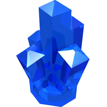Rock 1 x 1 Crystal 5 Point