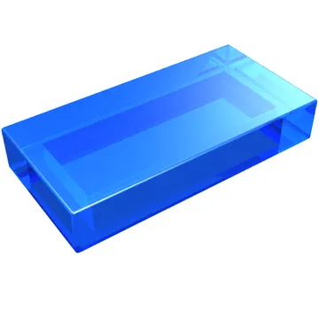 Tile 1 x 2 with Groove
