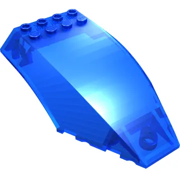 Windscreen 10 x 6 x 2 Curved