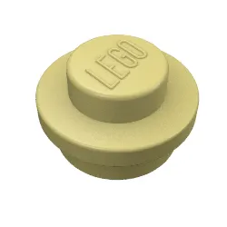 Plate Round 1 x 1 with Solid Stud