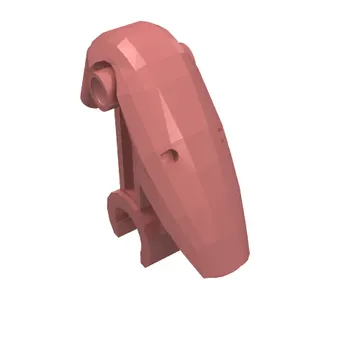 Minifig Head Special with Clip, Mechanical (Battle Droid) [Plain]