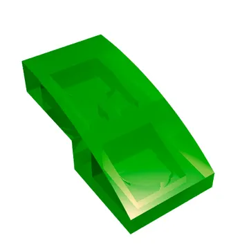 Brick Curved 2 x 1 No Studs [1/2 Bow]