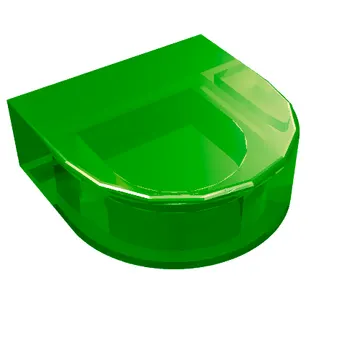 Tile Round 1 x 1 Half Circle