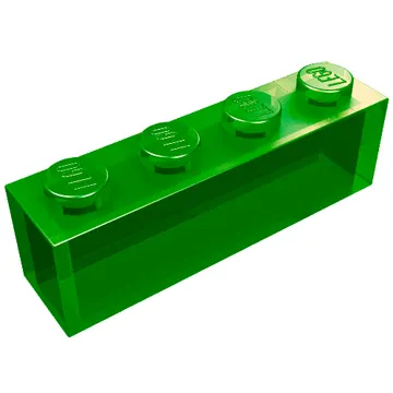 Brick 1 x 4 without Bottom Tubes