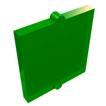 Glass for Window 1 x 2 x 2 Flat