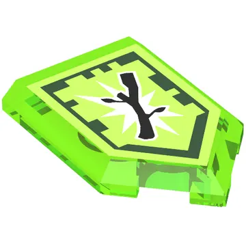 Tile Special 2 x 3 Pentagonal with Nexo Power Shield Print - Boom Stick