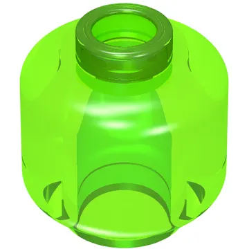 Minifig Head [Plain] [Vented Stud - 2 Holes]