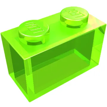 Brick 1 x 2 without Bottom Tube